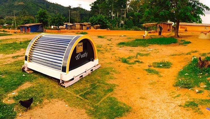 These huge Solar-Powered machines can provide an entire village’s water supply