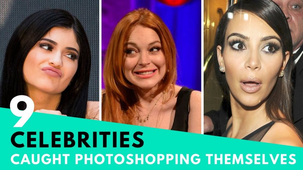 9 Celebs who were CAUGHT Photoshopping Themselves!