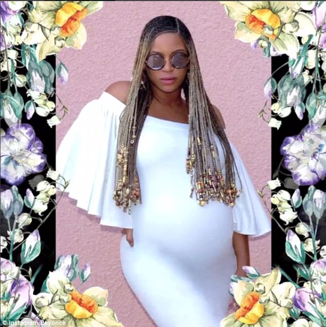 I don’t think you’re ready! Pregnant Beyoncé displays her blossoming bump and bodacious booty in Bardot Dress