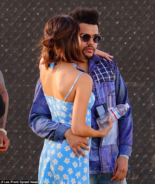 Selena Gomez & the Weeknd caught smooching at Coachella 2017