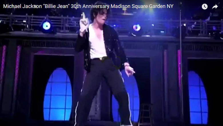 Michael Jackson “Billie Jean” 30th Anniversary Madison Square Garden NY