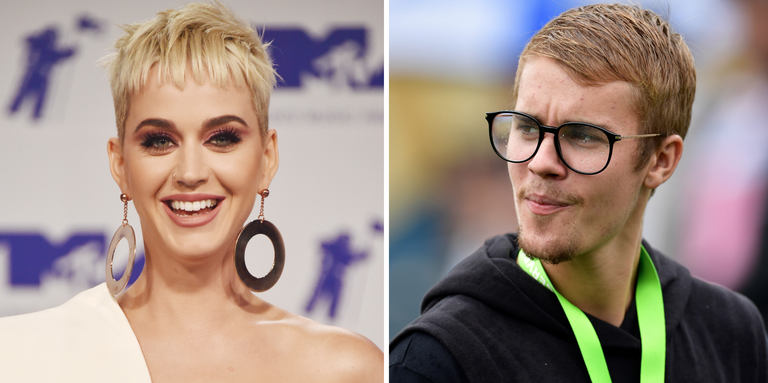 Katy Perry calls Justin Bieber a BABY at MTV VMAs