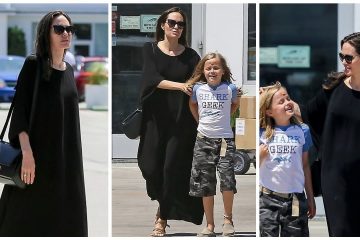 Angelina Jolie’s Day Out With Daughters Shiloh Jolie Pitt & Vivienne Jolie Pitt in LA