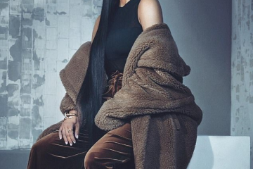 Kim Kardashian wraps herself in fur as she dishes about life as a mom in New York Times’ Singapore-based T magazine