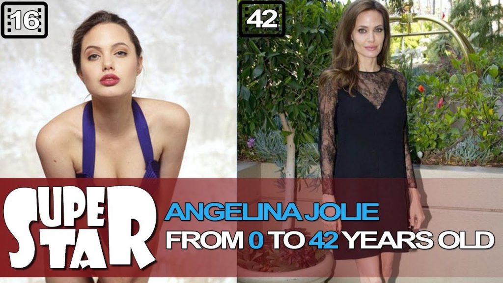 Angelina Jolie from 0 to 42 years Old