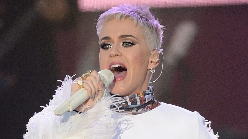 Katy Perry KICKS Fan in the Face with a Beach Ball During Concert