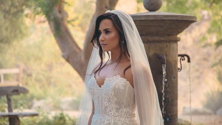 Demi Lovato on Wearing that Wedding Dress for ‘Tell Me You Love Me’