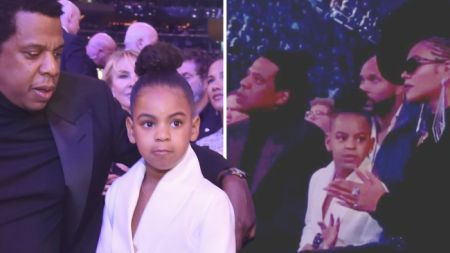 Blue Ivy tells Beyonce & Jay-Z to Stop Clapping During Camila’s Grammys Speech