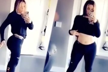 Khloe Kardashian SHOWS OFF Amazing Post Baby Body!