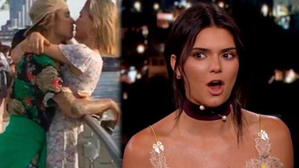 Justin Bieber Hailey Baldwin MAKING OUT, Kendall Jenner REACTS!