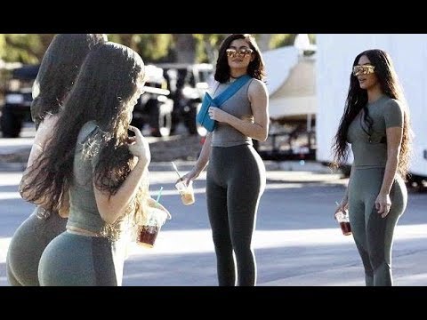 Kim Kardashian and Kylie Jenner look like clones as they show off their IDENTICAL figures