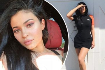 Kylie Jenner flaunts her curves in skintight Bodycon Dress