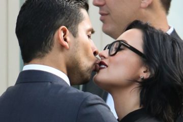 Wilmer Valderrama proposing to Demi Lovato!