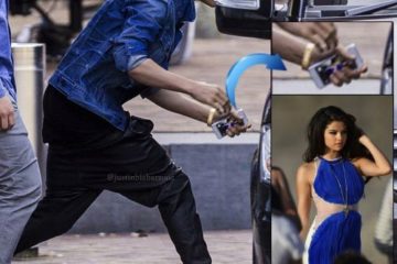 Justin Bieber’s Iphone Wallpaper is Selena Gomez!