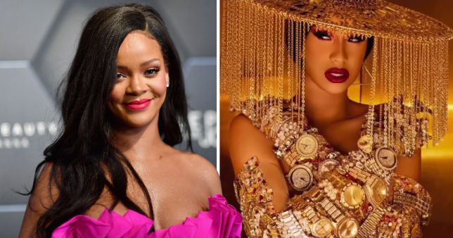 Cardi B responds to Rihanna calling her Latest Jewelry choices Ghetto