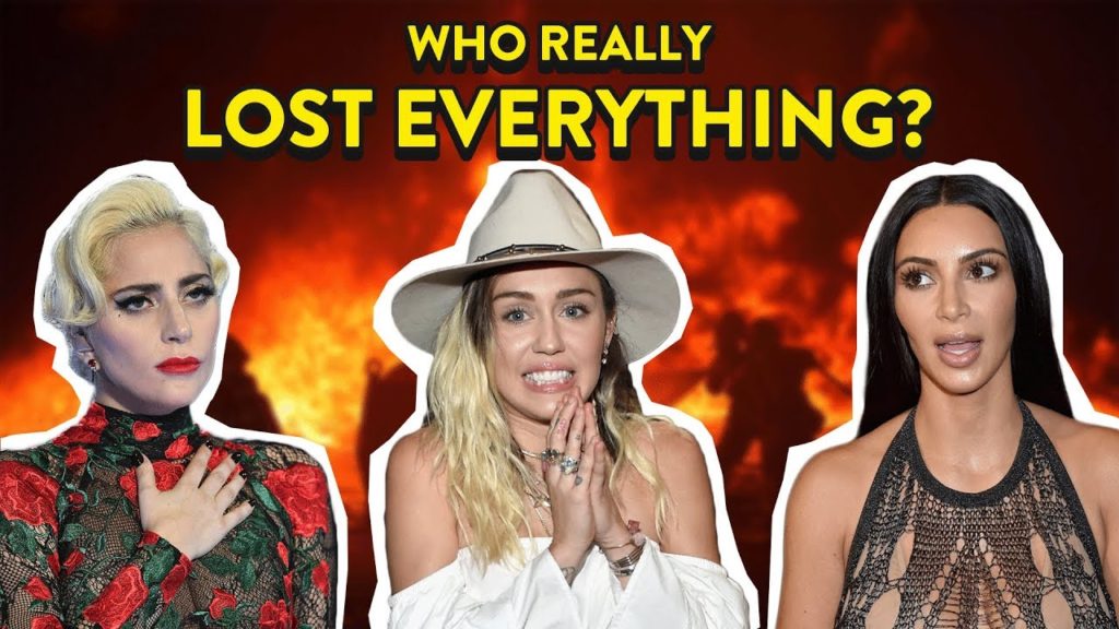 Celebs who became Homeless due to California Wildfires: Lady Gaga, Miley Cyrus, Kim Kardashian