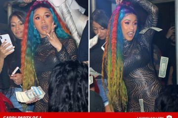 Cardi B Partying and doing Fine after Breakup with Offset