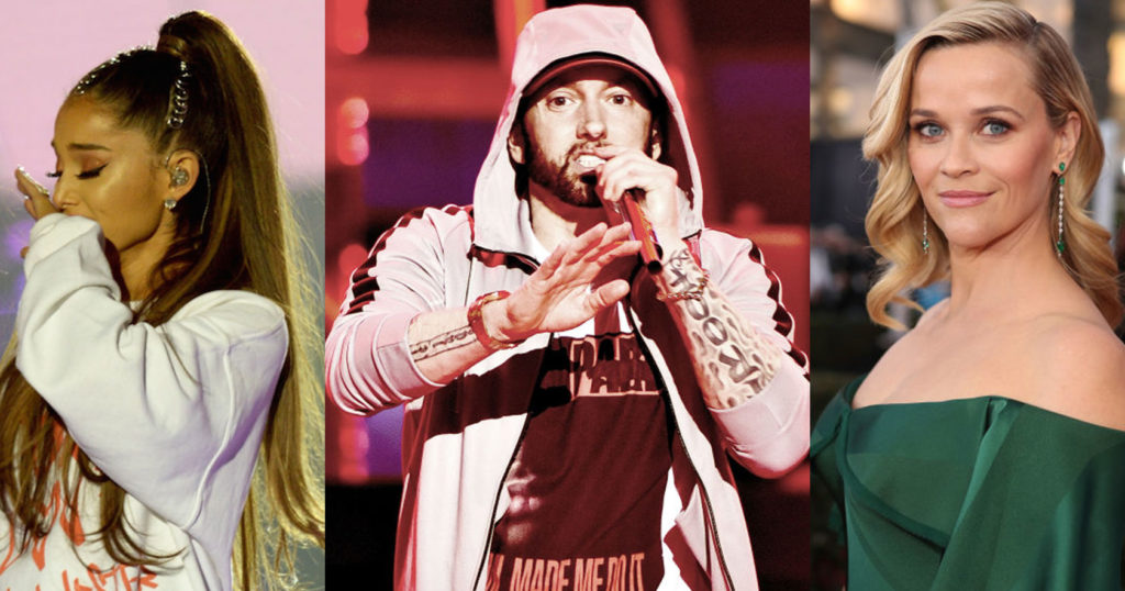 Eminem calls out Ariana Grande, Justin Bieber and other Celebs on 11 Min Rap Freestyle