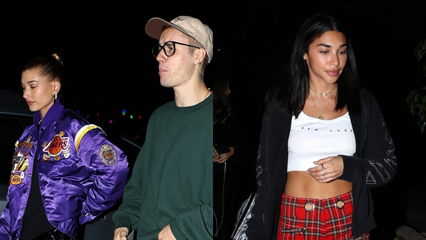 Justin Bieber and Hailey Baldwin have awkward  Run-in with his Ex Chantel Jeffries at Dinner!