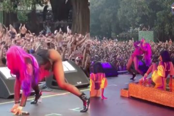 Cardi B cant stop Twerking in Australia