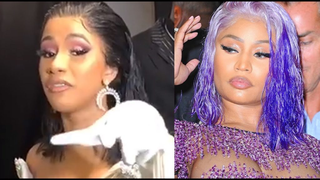 Cardi B Deletes IG & Nicki Minaj cancels Summer Show after Bet  shades the two Artists on Twitter!