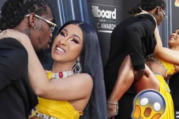 Cardi B Wardrobe Malfunction after kissing Offset goes Viral & She reacts