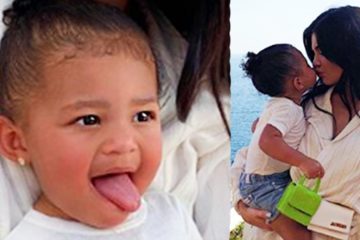 Stormi breaks the Internet Kissing Kylie Jenner in Adorable New Pictures