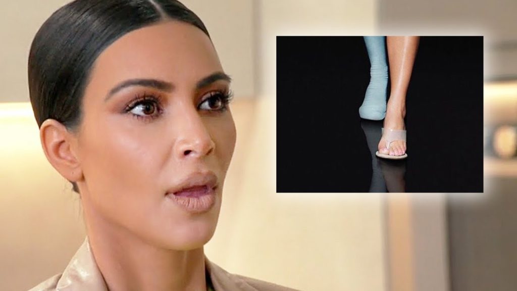 Kim Kardashian reveals 6 Toes in New Photo